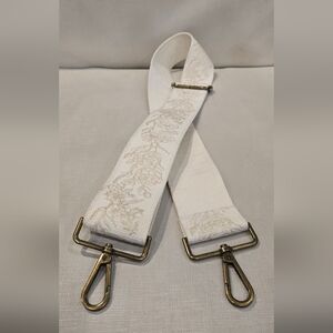 Pioneer Woman Ivory Floral Print Adjustable Detachable Bag Strap